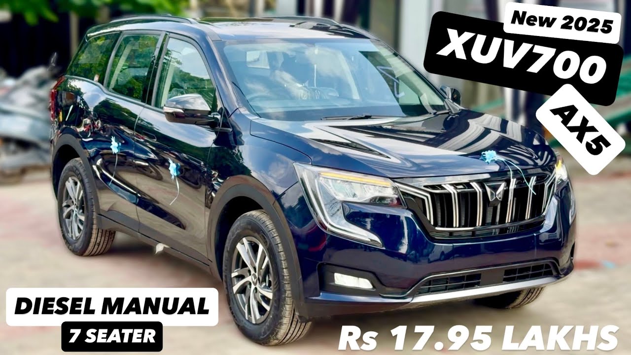 NEW 2025 XUV700 AX5 DIESEL MANUAL 😍 Rs17.95 LAKHS ❤️ UPDATED XUV700 AX5  | XUV700 AX5 DIESEL REVIEW