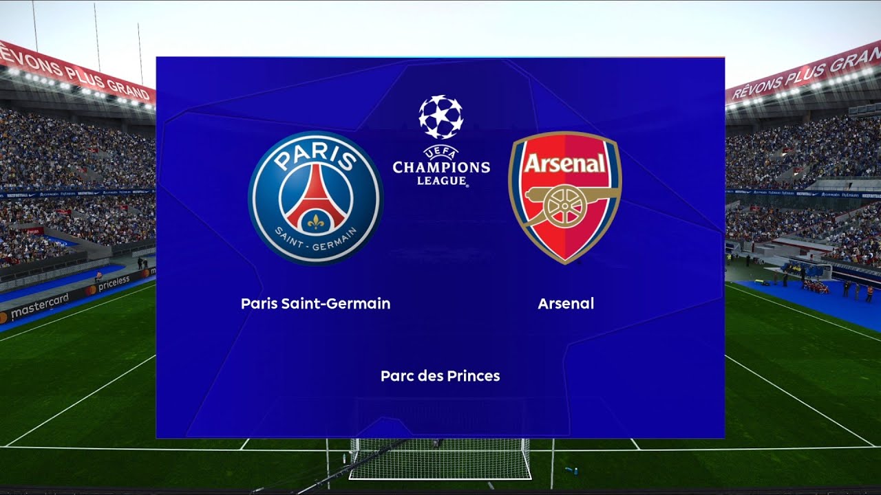 Paris Saint-Germain vs Arsenal | Parc des Princes | 2024-25 UEFA Champions League | PES 2021