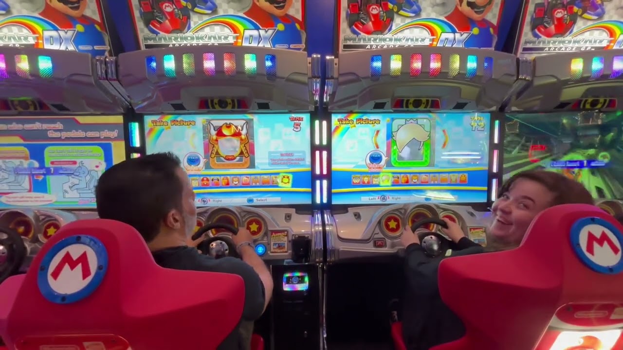 First Time Visiting Arcade Time Entertainment