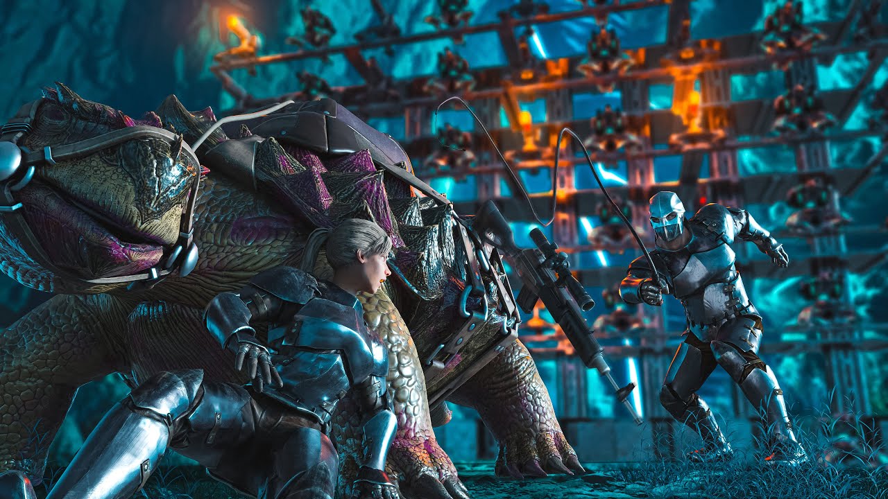 ONLINE Raiding Blue OB Cave & Defending Our Base From 