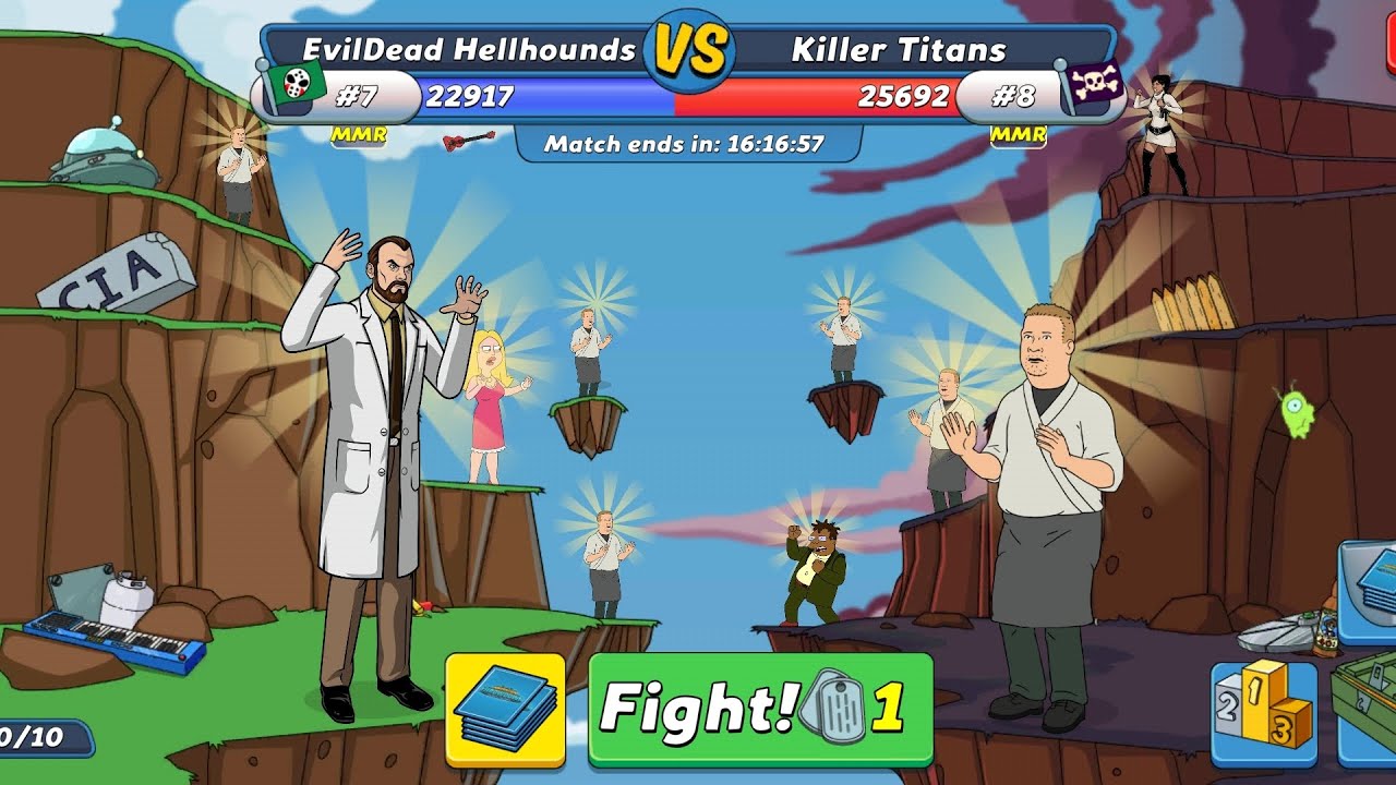 Animation Throwdown, Animal Rumble, EvilDead Hellhounds vs Killer Titans 
