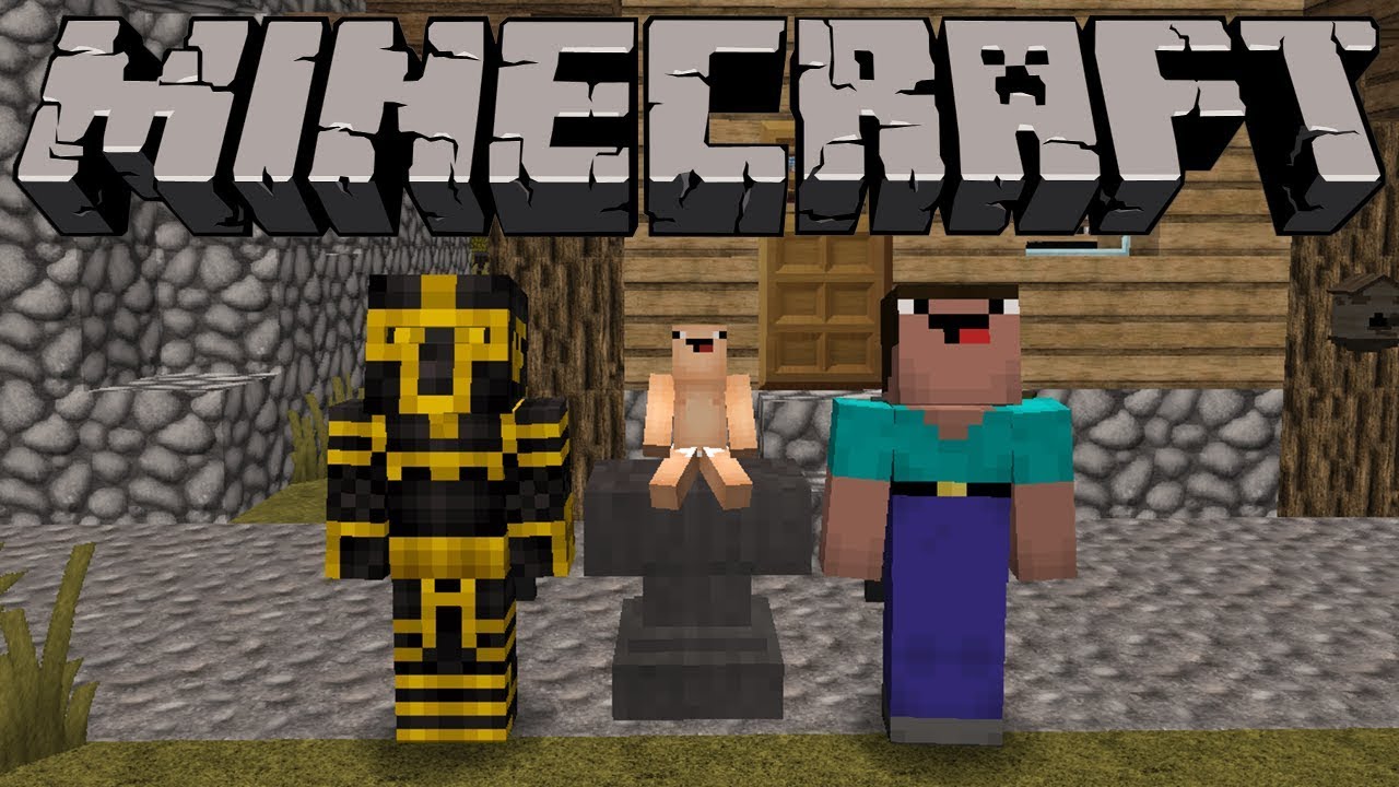 EL BEBÉ NOOB, MASSI Y EL NOOB SE ESCONDEN EN MINECRAFT 🙈