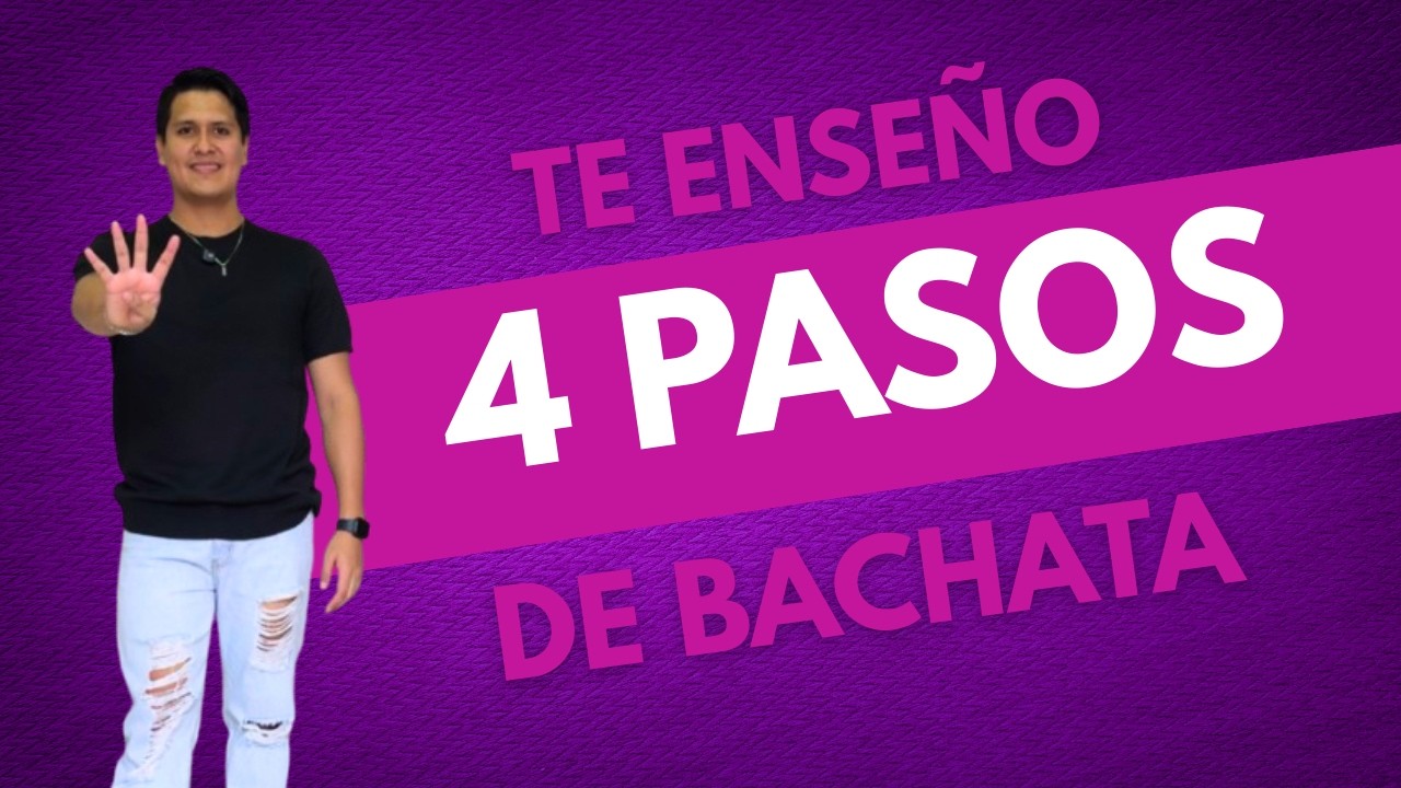 Curso de Bachata desde CERO | Giros, Vals, Cruce adelante y Diagonal