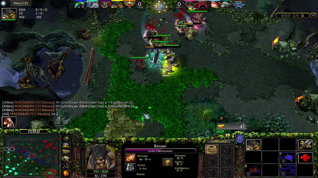Dota 1 Rexxar  Game Play