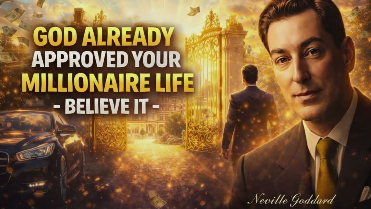 God Already Approved Your Millionaire Life 💰 Believe It & Watch Everything Change | Neville Goddard