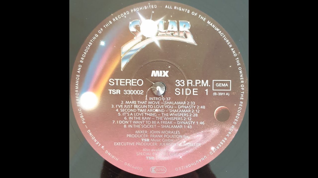 Solar Mix (side 1) 1985