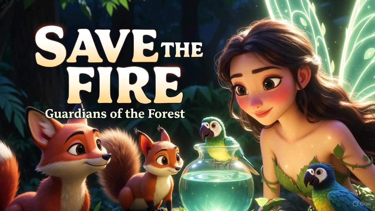 Save the Forest 🌲🔥 | Guardians of the Forest | Learn English with Hera’s Story Garden
