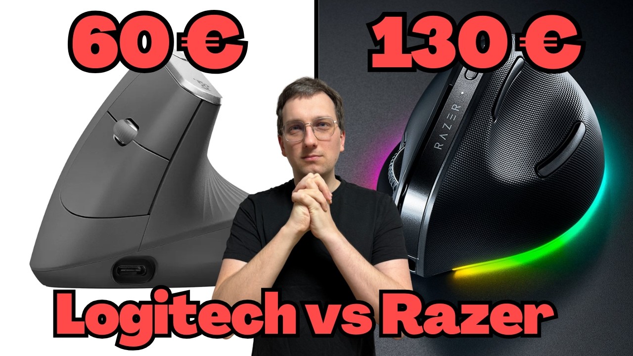 60 € vs 130 € – Razer vs Logitech: Lohnt sich der Aufpreis?