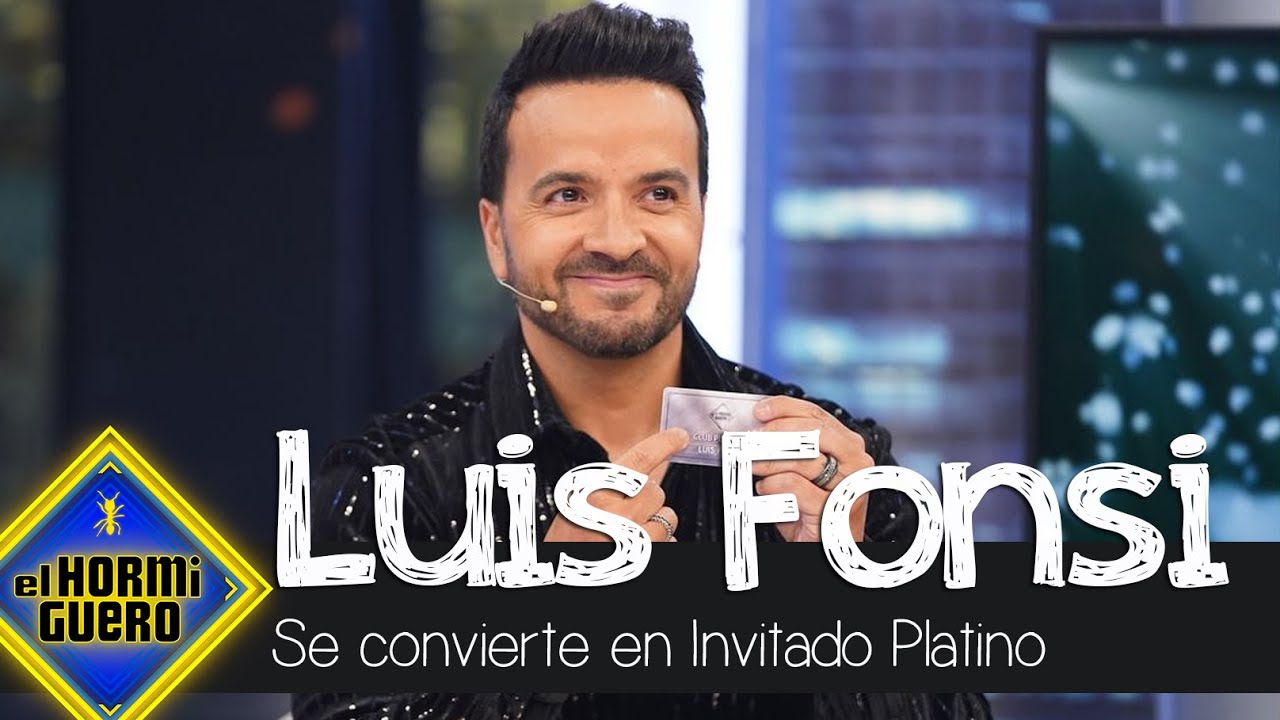 Luis Fonsi se convierte en Invitado Platino - El Hormiguero