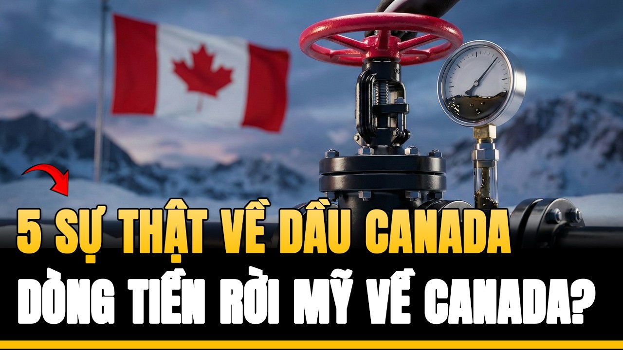 5 Sự Thật Về 'Vàng Đen' Canada: Vì Sao Dòng Tiền Đang Rời Mỹ Đổ Về Canada?