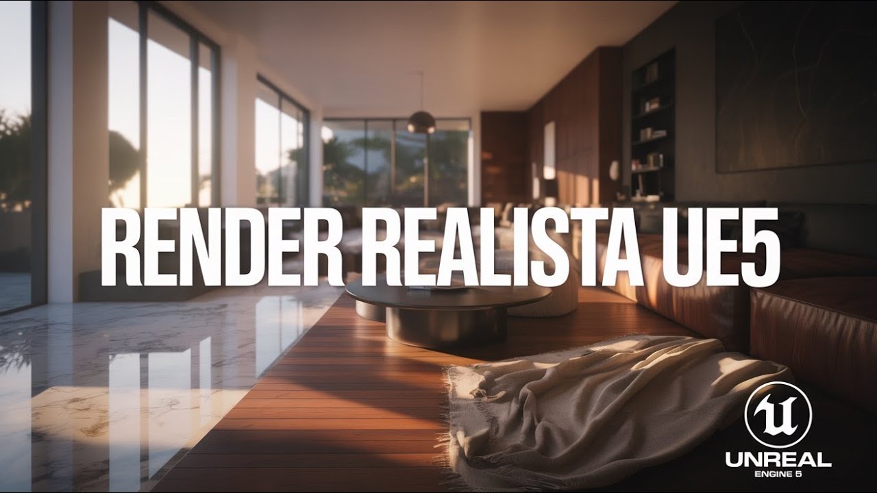 Render Realista no Unreal Engine 5 (Archviz Profissional)