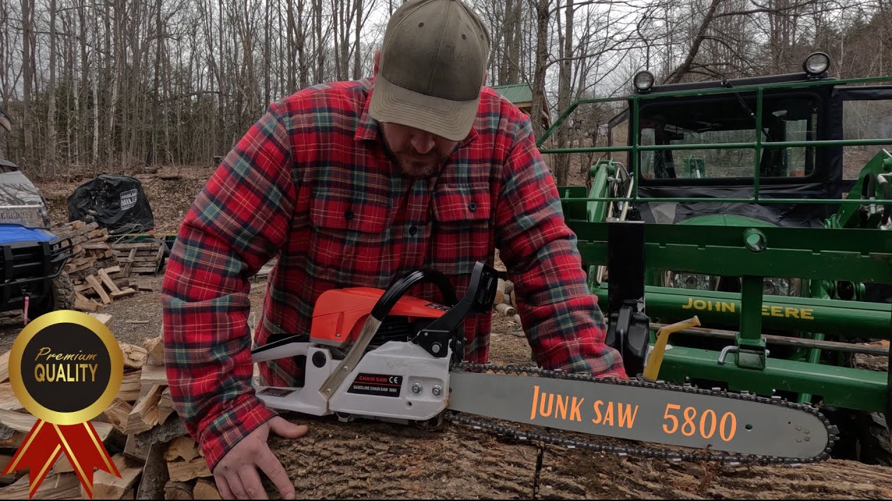 Cheapest chainsaw on Amazon first run