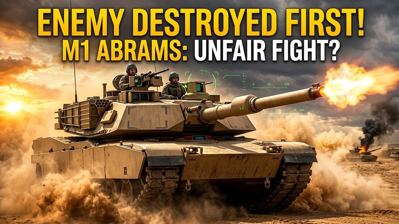 How America’s M1 Abrams Destroyed Enemy Tanks Before They Could Fight Back