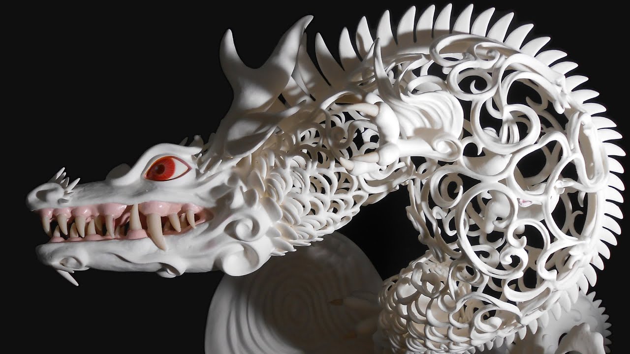 ドラゴンの作り方（粘土）How to make dragon（Clay）