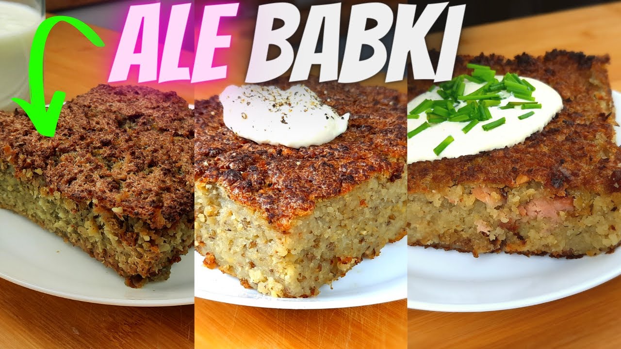 BABKA ZIEMNIACZANA - KLASYCZNA, Z BOCZKIEM I SOCZEWICĄ - PROSTY OBIAD x3 | Nutka Smaku