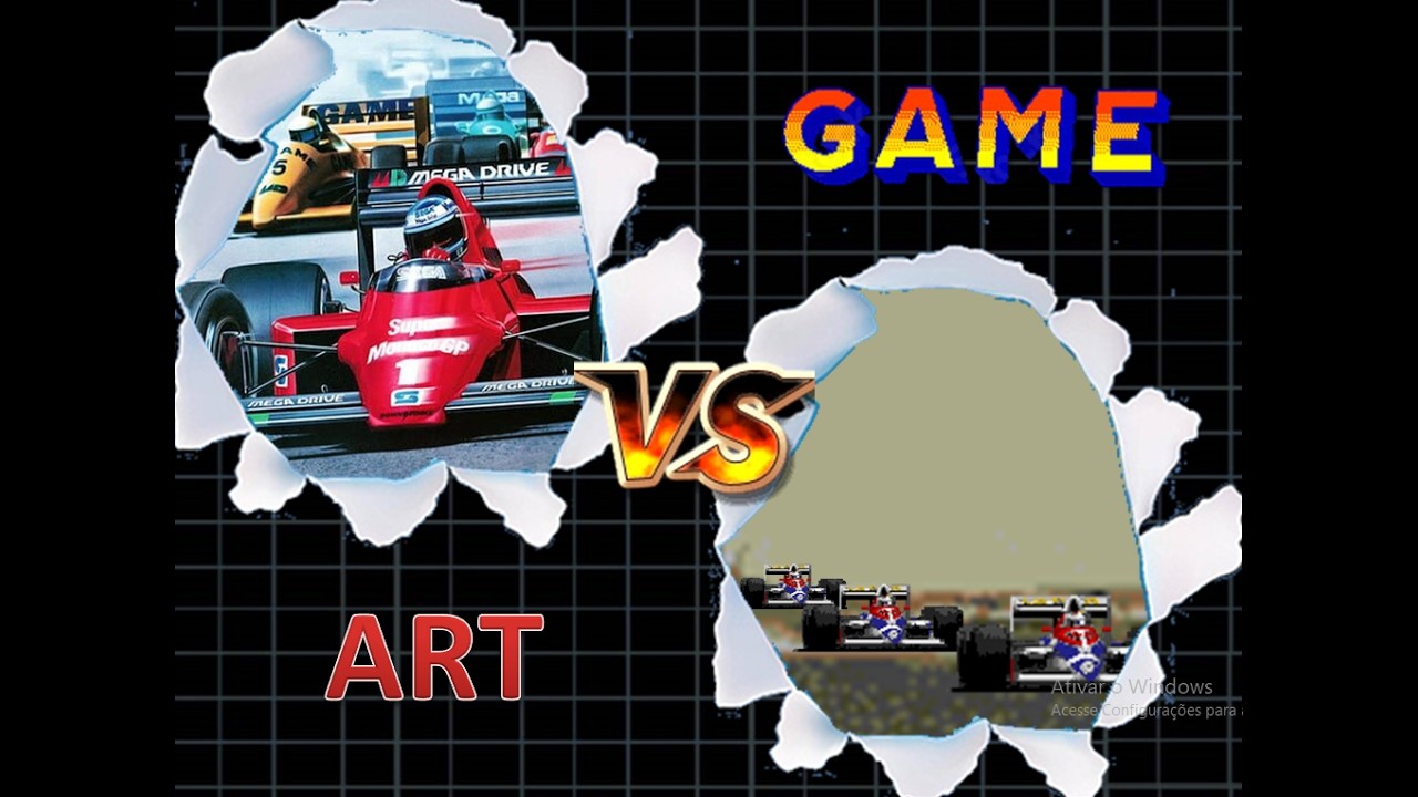 Art vs Game - Super Monaco GP - Sega Genesis/Mega Drive - Show #73