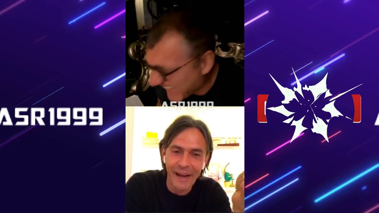 SHOW tra BOBO VIERI e PIPPO INZAGHI - Diretta divertentissima