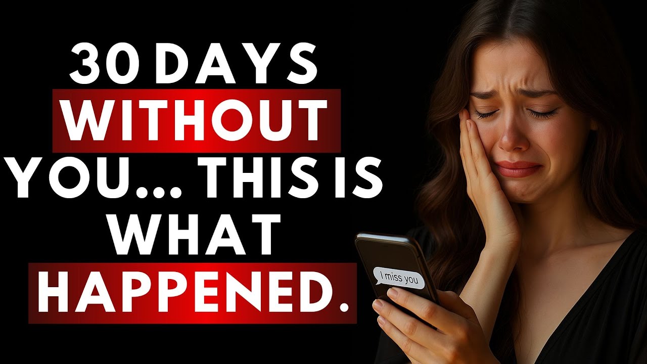 30 Days of Silence After a Breakup – What She Thinks, What You Become