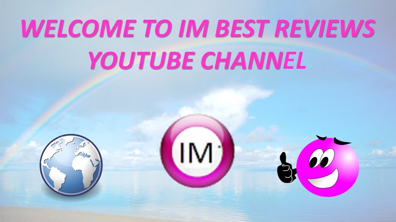 IM Best Reviews YouTube Channel Intro Video ***