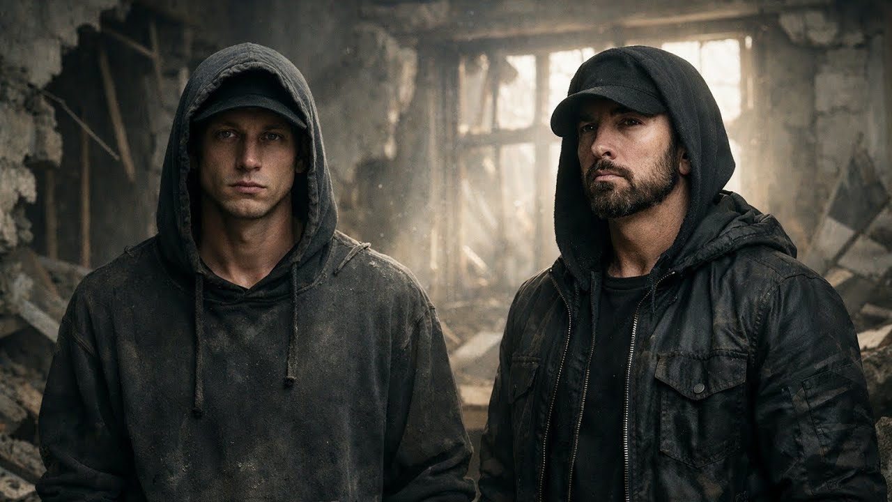 NF ft Eminem - What Survived Me | Lyrics Video 