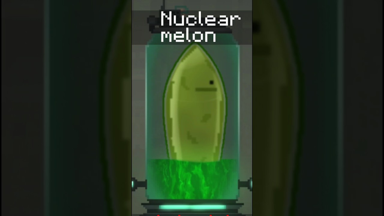 How to make nuclear melon in melon playground #melonplaygroudmods #gaming #melonplaygroud #melon