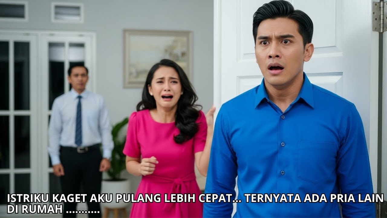 ISTRIKU KAGET AKU PULANG LEBIH CEPAT… TERNYATA ADA PRIA LAIN DI RUMAH