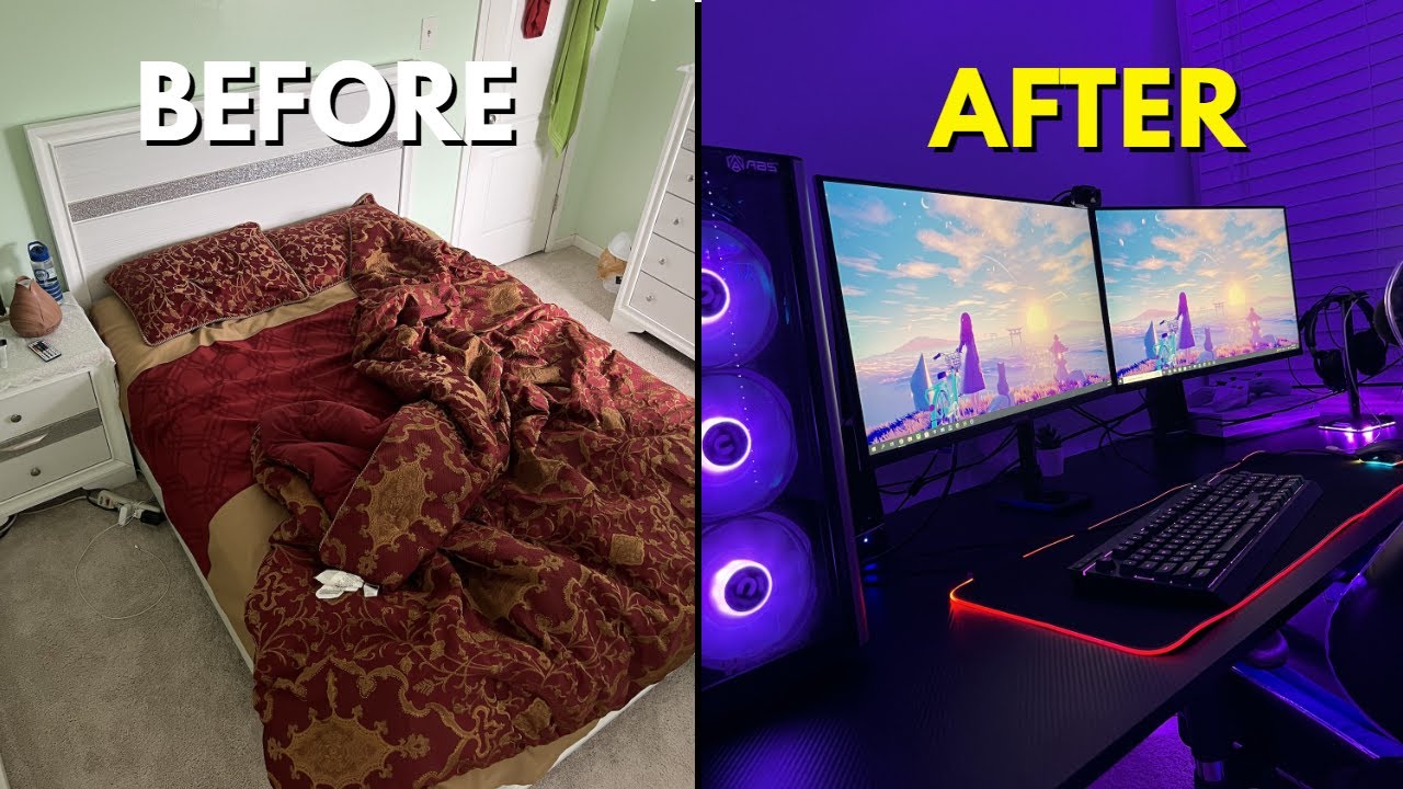 Transforming My Room Into An ULTIMATE Gaming Setup
