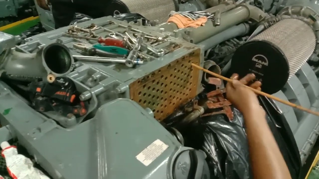 Maintenance Intercooler Main Engine (MAN) #shortvideo #basarnas #viral #viralvideo #youtubeshorts
