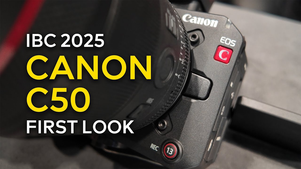 IBC 2025: Canon C50 — первый взгляд