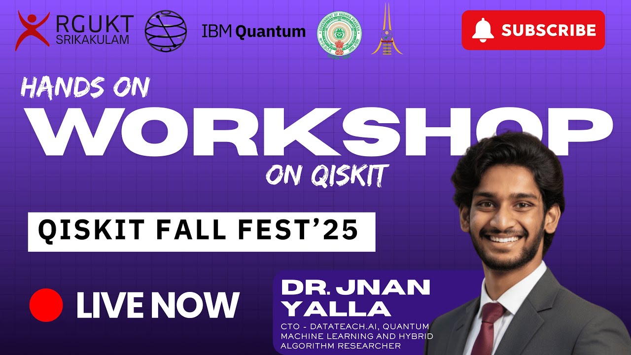 QISKIT FALL FEST '25 | DAY-2 | GUEST LECTURE BY JANANI A | IIIT SRIKAKULAM ,RGUKT-AP