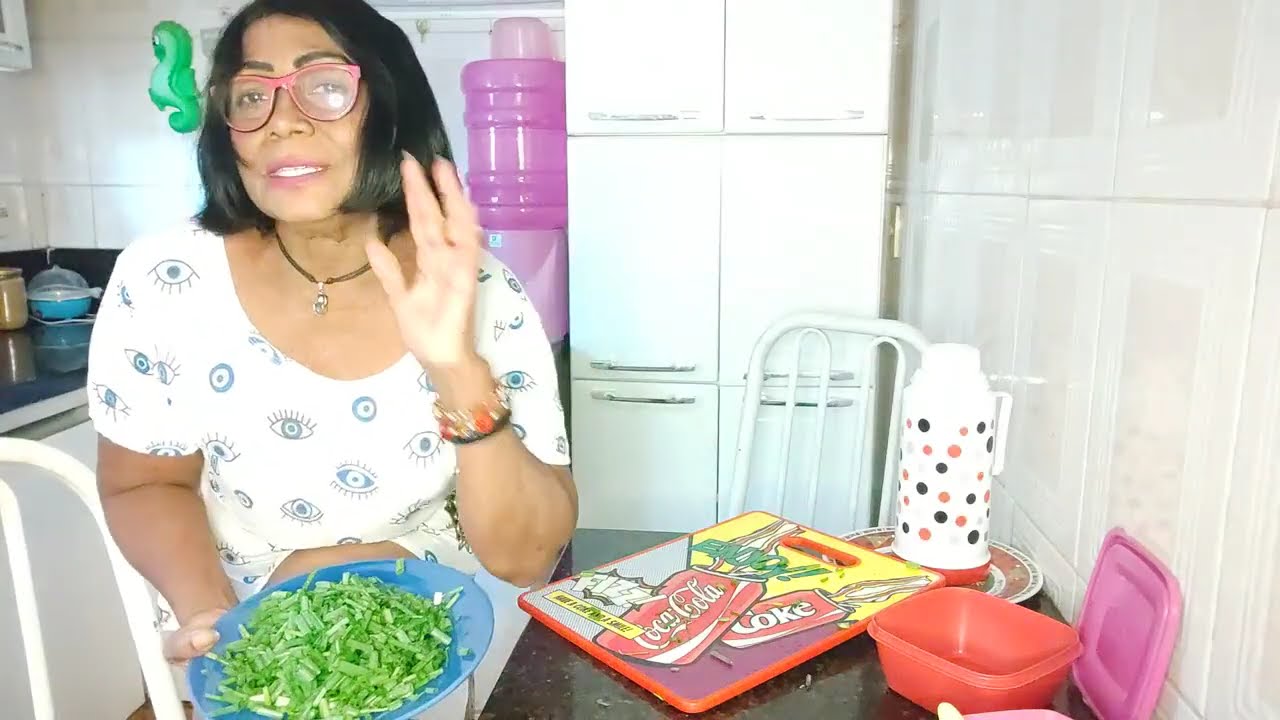 Preparando o cheiro verde