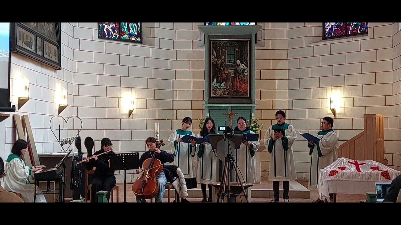 Augsburg 한인교회 2026/03/01 주일예배 | 성가대 찬양 | 이제야 돌아봅니다
