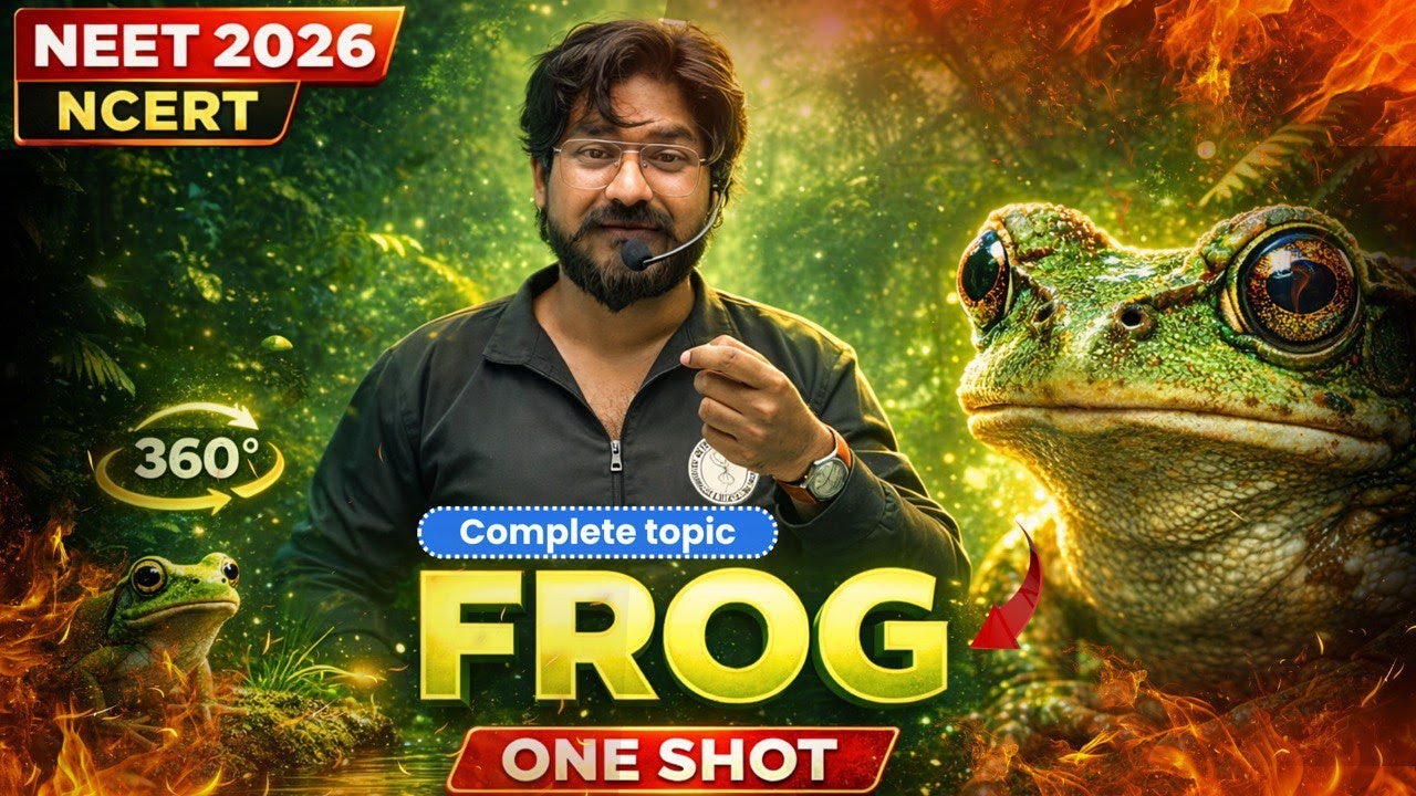 Frog| Structural organisation in animal|by Anmol Sir|NEET/CUET| BY Anmol Sir | NEET/CUET/B0ARDS