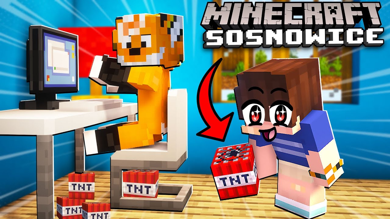 PRANKUJE PRZYJACIELA PRZEZ 24H  - MINECRAFT SOSNOWICE