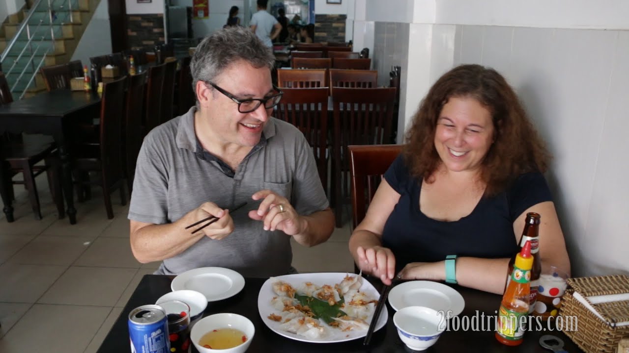 White Rose Dumplings in Vietnam
