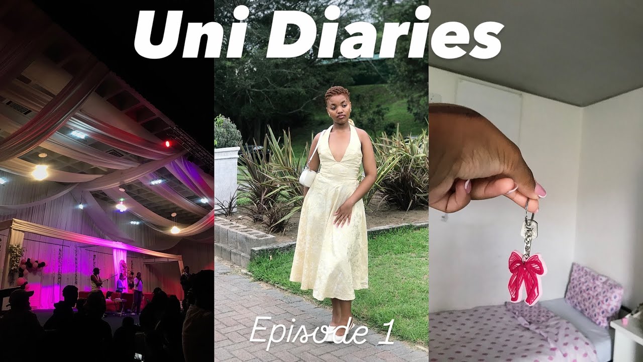 Uni diaries: First year edition| Bursary recipient, Res Life,School & many more.