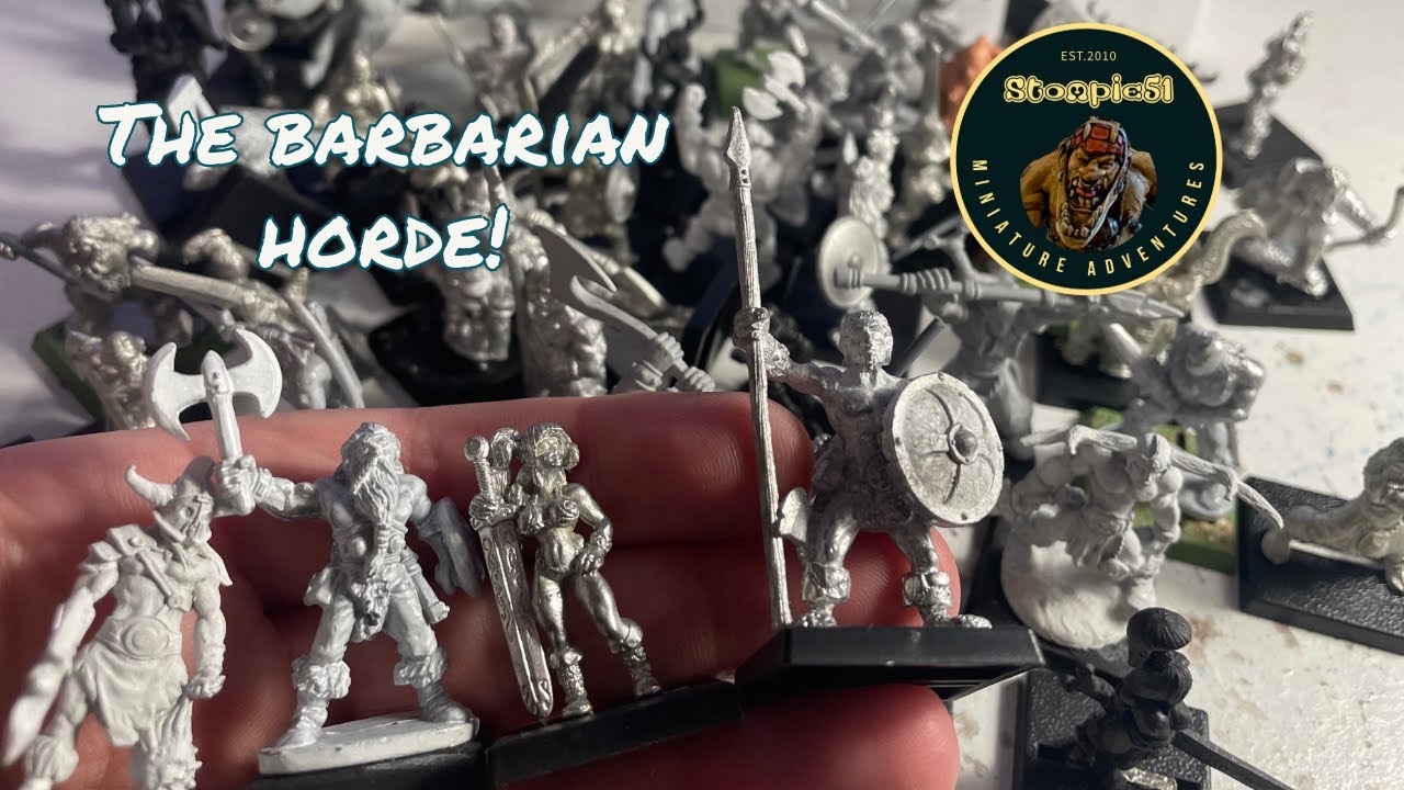 Metal Barbarian Horde and Sword Weirdos -  Mark Copplestone, Kev Adams, Kev White, Barbaric Splendor
