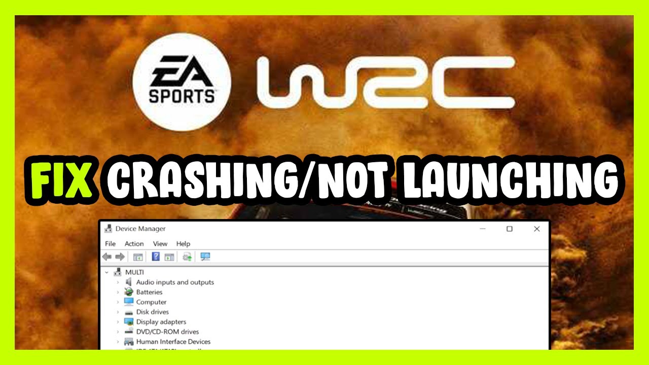 How to FIX EA SPORTS WRC Crashing / Not Launching!