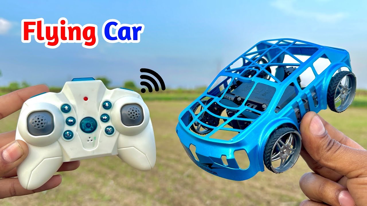 R/c Flying Car 2-in-1 Air-Ground Dual-Mode Remote Control With One-Click Takeoff & Landing