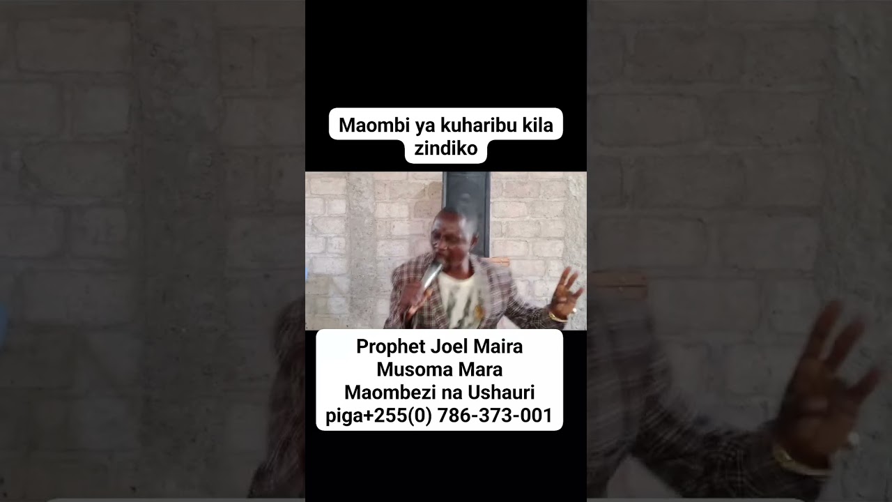 Maombi ya kuharibu kila zindiko