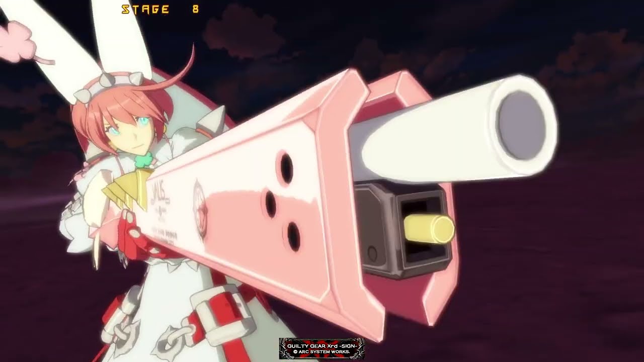 Guilty Gear Xrd -SIGN- Elphelt Valentine Arcade Mode
