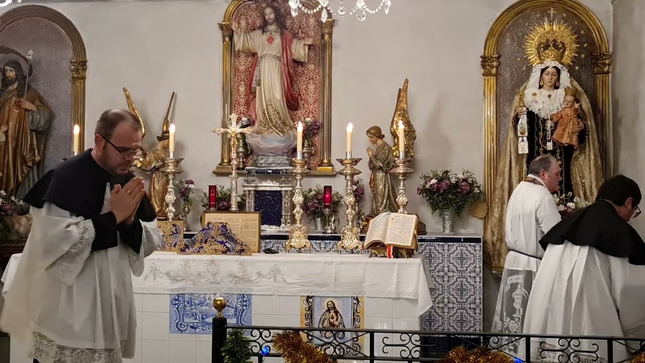 SANTA MISA TRIDENTINA! DOMINGO DE SEPTUAGESIMA! POR EL RVDO PADRE ANGEL DE LA STA CRUZ! EN PICASSENT