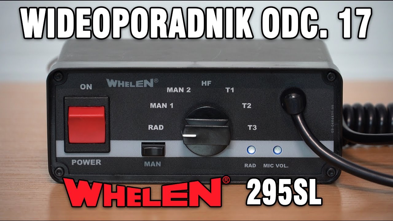 WHELEN - 295SL - instrukcja i prezentacja działania (odc. 17) - eLightbars.pl