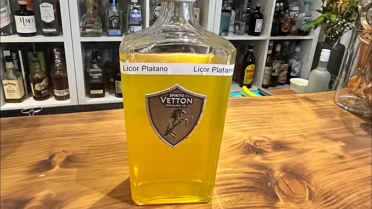 Cómo hacer un licor de plátano casero