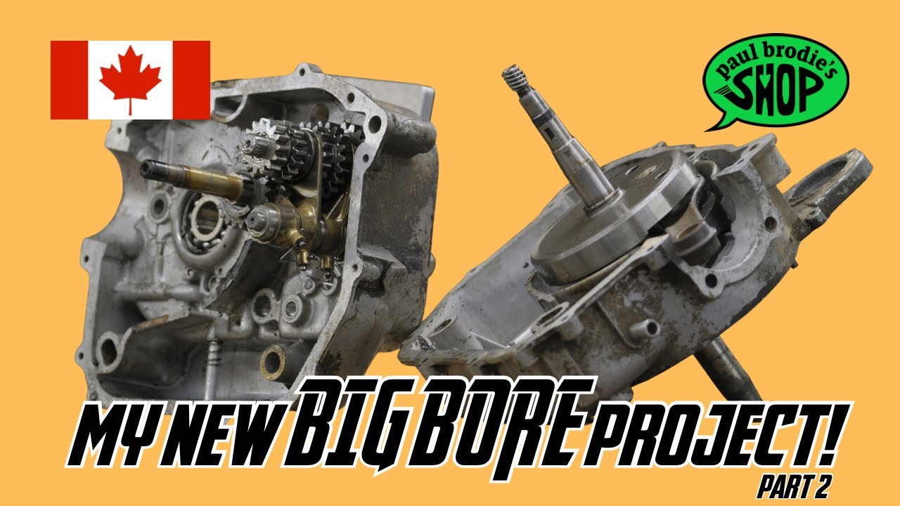 Disassembling the Big Bore motor - part 2! // paul brodie's shop