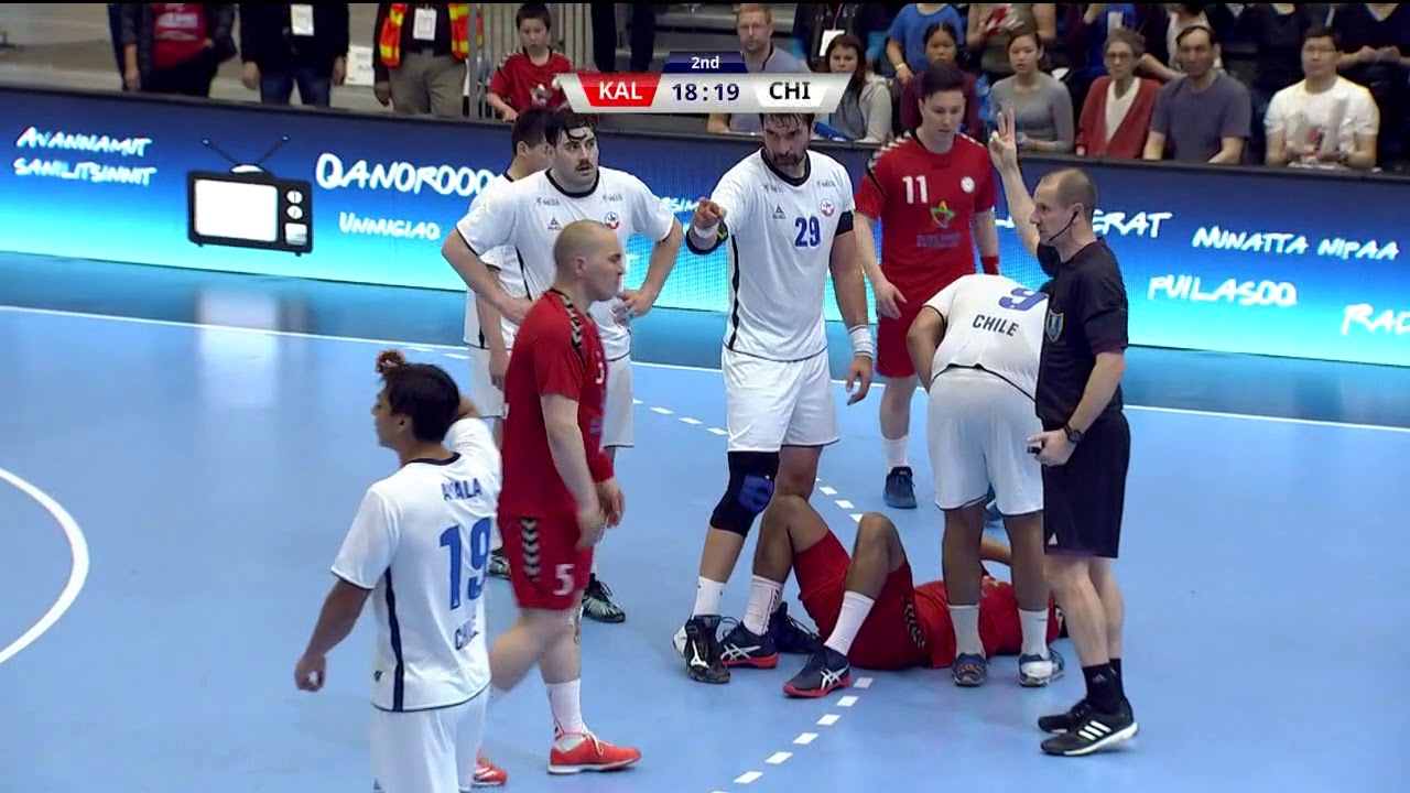 Pan Am 2018: Chile vs Greenland (2:2) KNR 2018-06-24