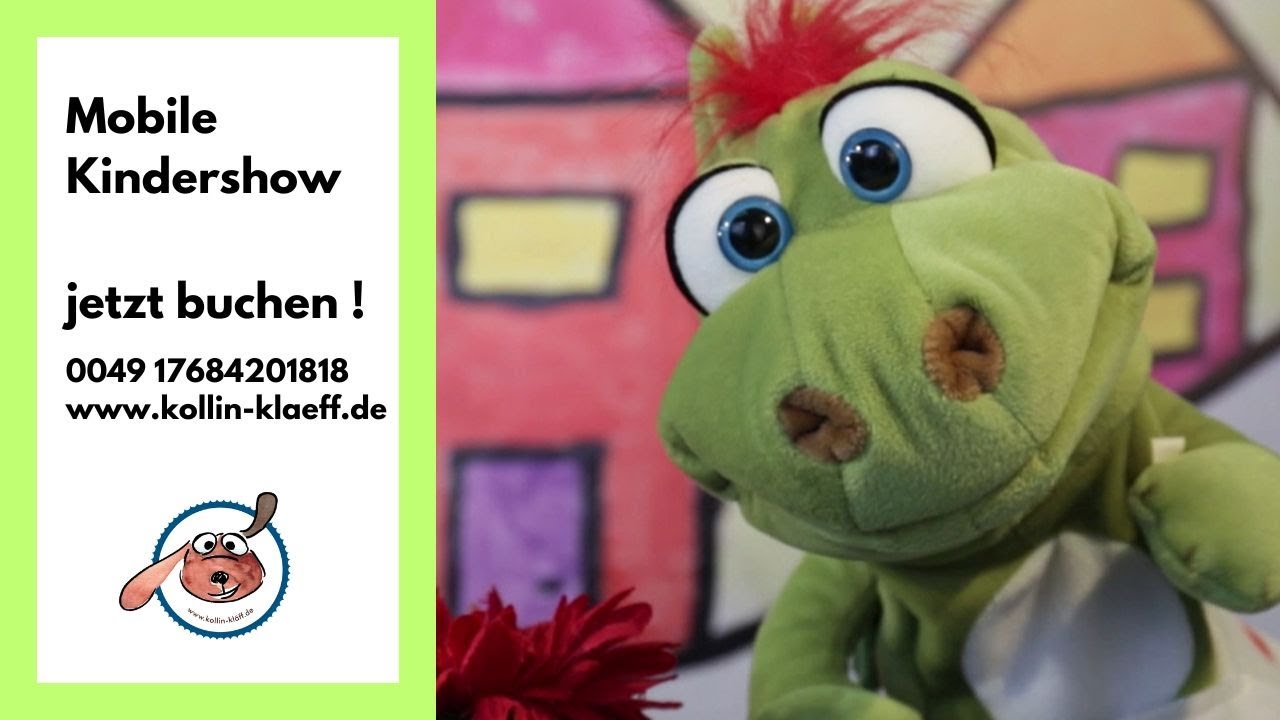 Das mobile Puppentheater für Kinder: Kollin Kläf und der Drache
