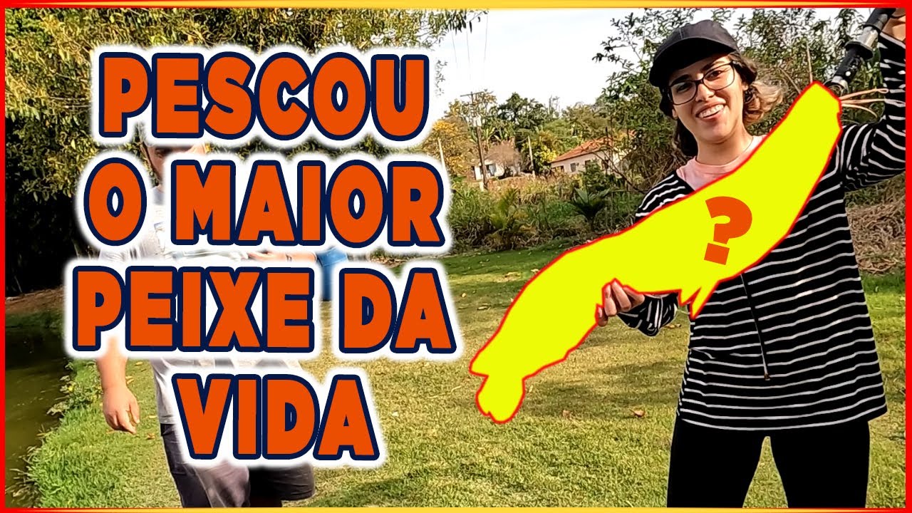PEIXE  GIGANTE ELA NÃO ACREDITOU! ANZOL AUTOMATICO