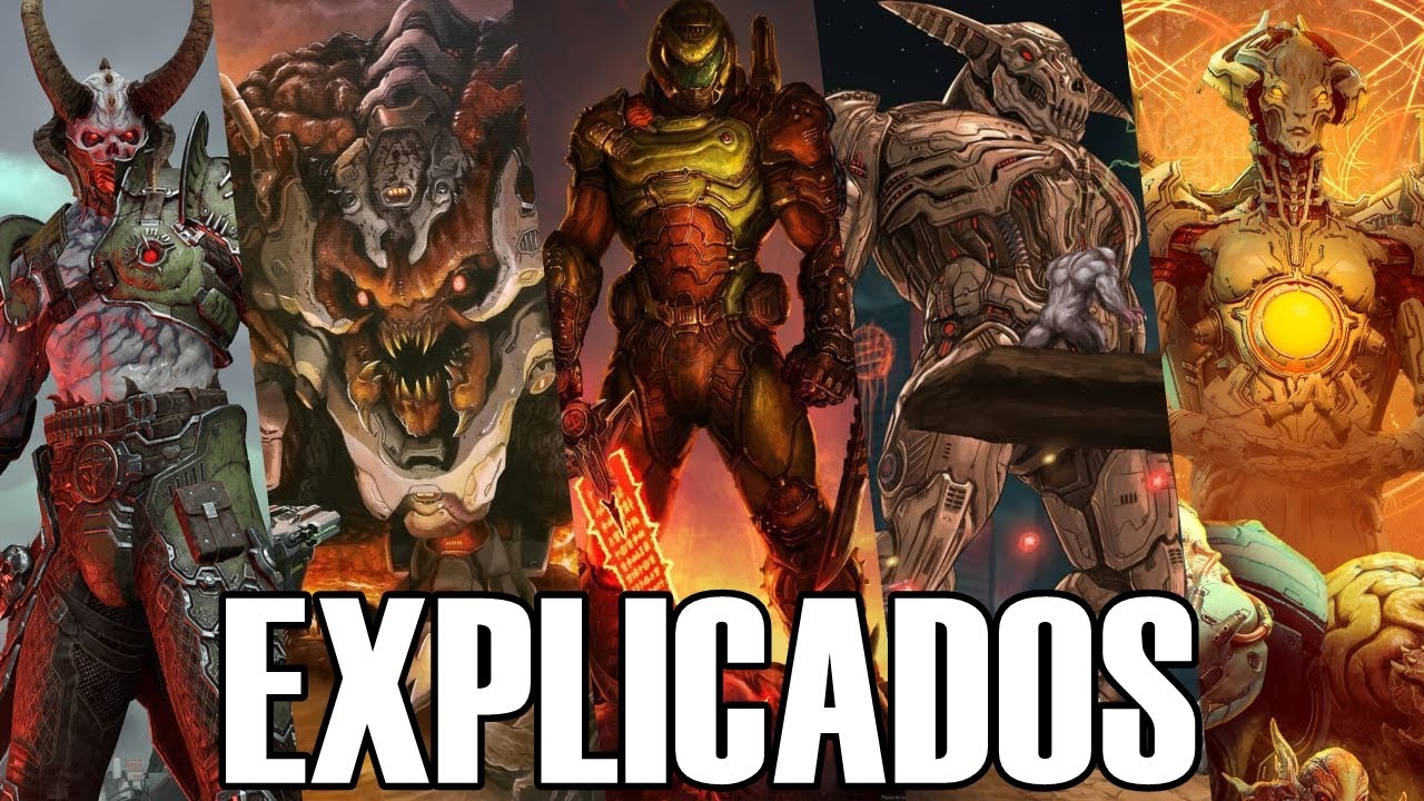 DOOM: DEMONIOS mas BRUTALES de la Franquicia EXPLICADOS