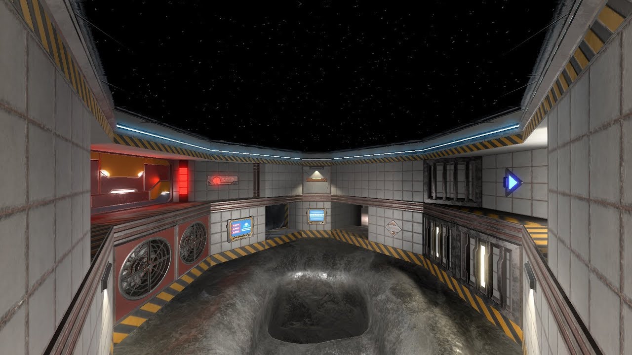 Overload - Lunar Outpost Redux showcase (Descent 1 level 1 remade)